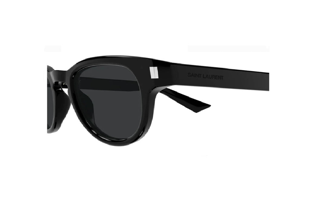 OCCHIALI DA SOLE SAINT LAURENT SL 876 (001) acetato nero con lenti nere