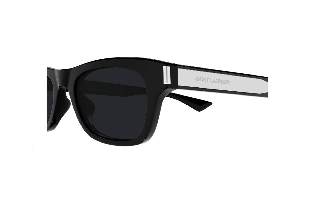OCCHIALI DA SOLE SAINT LAURENT SL 877 (001) acetato nero con lenti nere