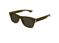 OCCHIALI DA SOLE SAINT LAURENT SL 877 (004) acetato marrone con lenti grigie