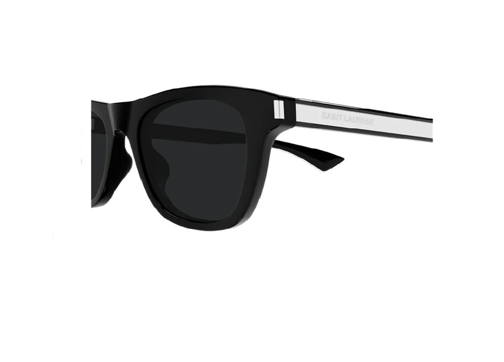 OCCHIALI DA SOLE SAINT LAURENT SL 879 (001) acetato nero con lenti nere