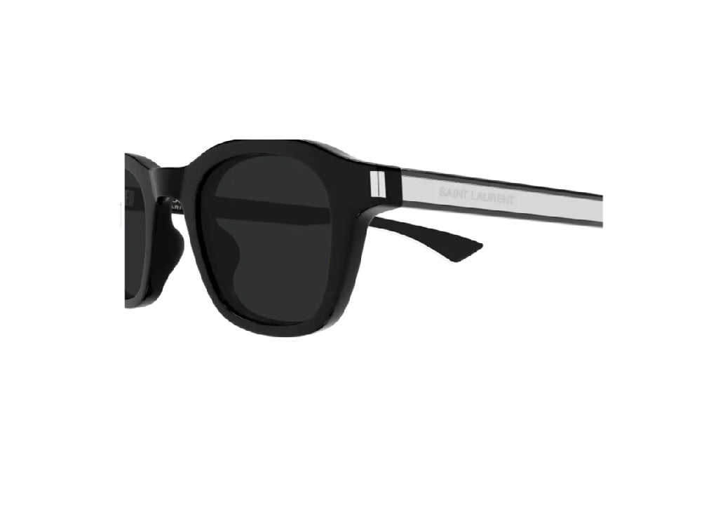 OCCHIALI DA SOLE SAINT LAURENT SL 880 (001) acetato nero con lenti nere vestibilità piccola