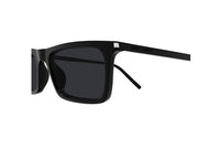 SAINT LAURENT SL 890 BETTY THIN (001) SUNGLASSES black acetate with black lenses