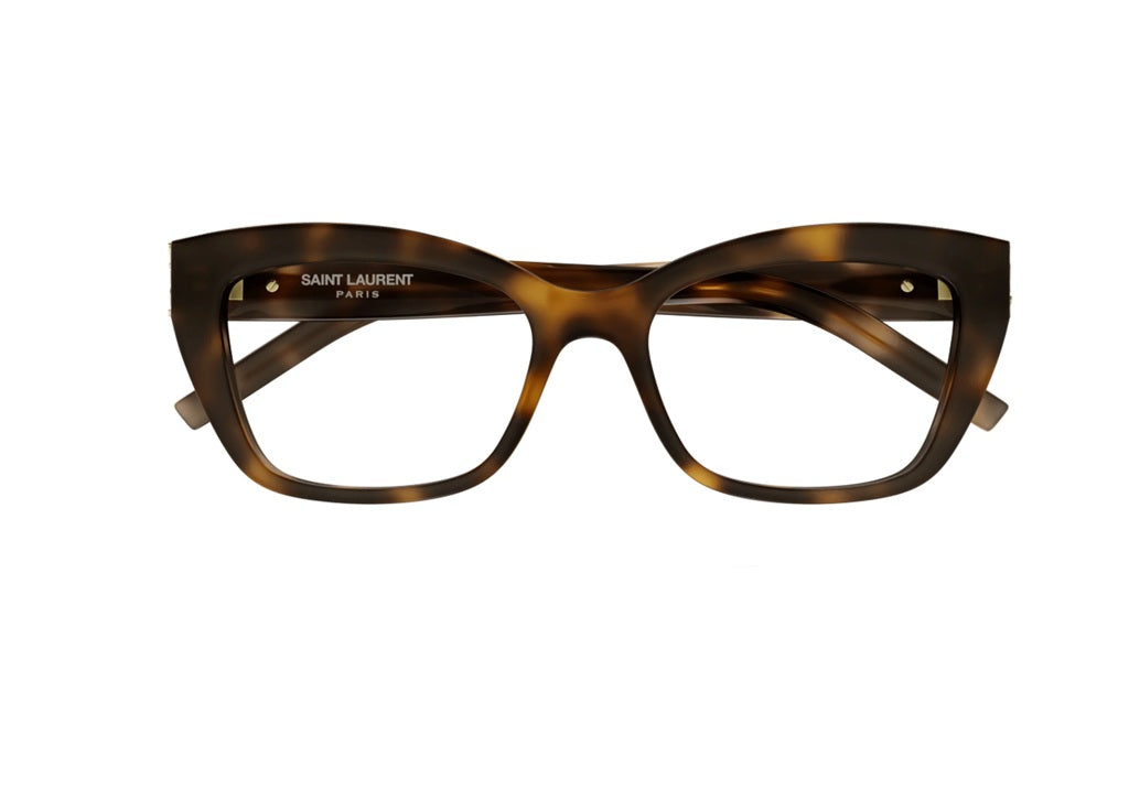 SAINT LAURENT SL M117 (002) montatura da vista unisex in acetato havana
