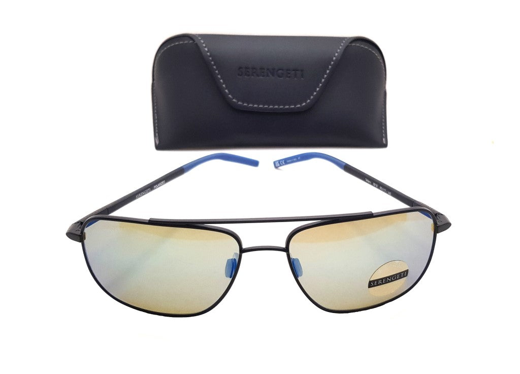 SERENGETI TELLARO - Nero Opaco Mineral Polarized 555nm (8819)