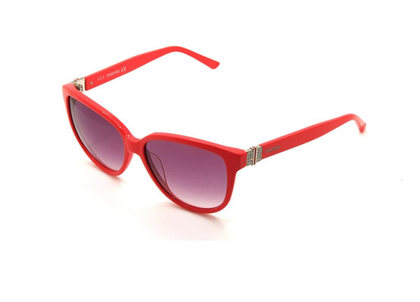 SWAROVSKI SK0120/S (66B) occhiali da sole da donna, cat eye, color salmone con strass