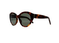 SAINT LAURENT SLM148 (003) SONNENBRILLE Glänzendes Havanna mit grauen Gläsern