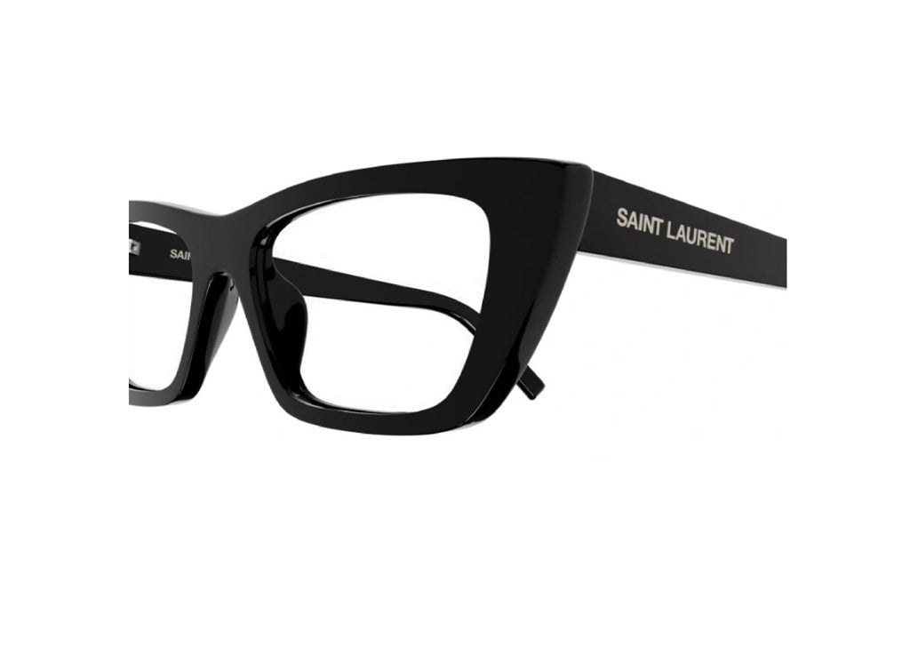SAINT LAURENT SL 276 MICA OPT (003) montatura da vista unisex in acetato nero