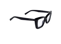 SAINT LAURENT SL 657 OPT (001) montatura da vista unisex in acetato nero