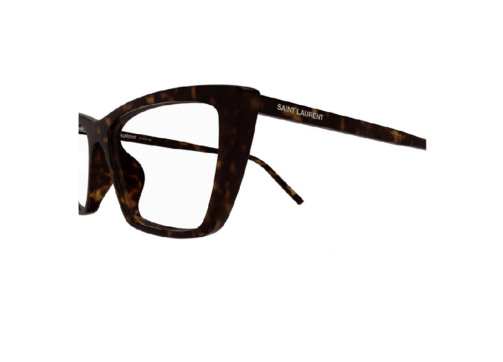 SAINT LAURENT SL 737 MICA THIN OPT (002) montatura da vista unisex in acetato havana
