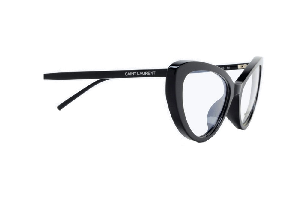 SAINT LAURENT SL 777 (001) montatura da vista unisex in acetato nero