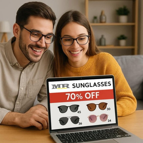 Sunglasses and eyeglasses 70% off - Occhaili scontati del 70