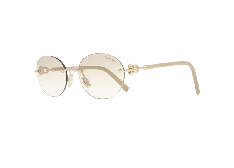 TIFFANY &amp; CO. TF3104D (617811) Asian Fit Gold Grey Gradient SUNGLASSES