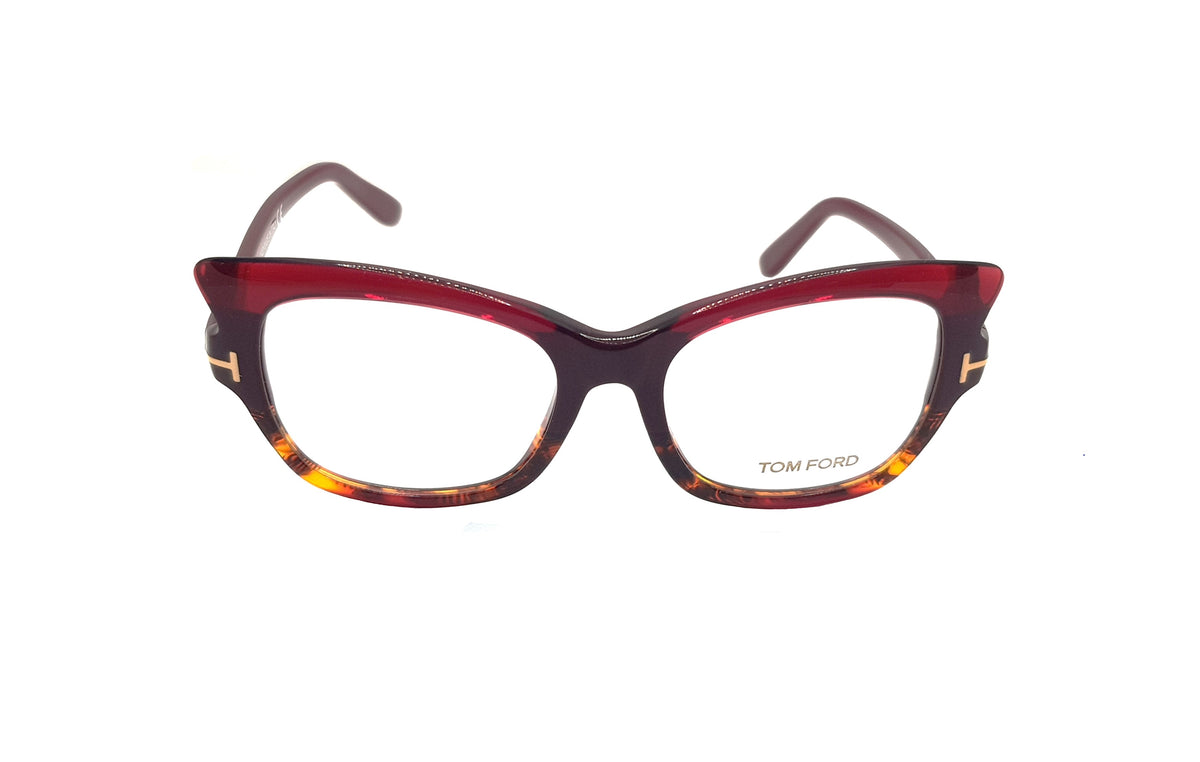 TOM FORD FT5268/V (020) montatura da vista unsex, a farfalla, in