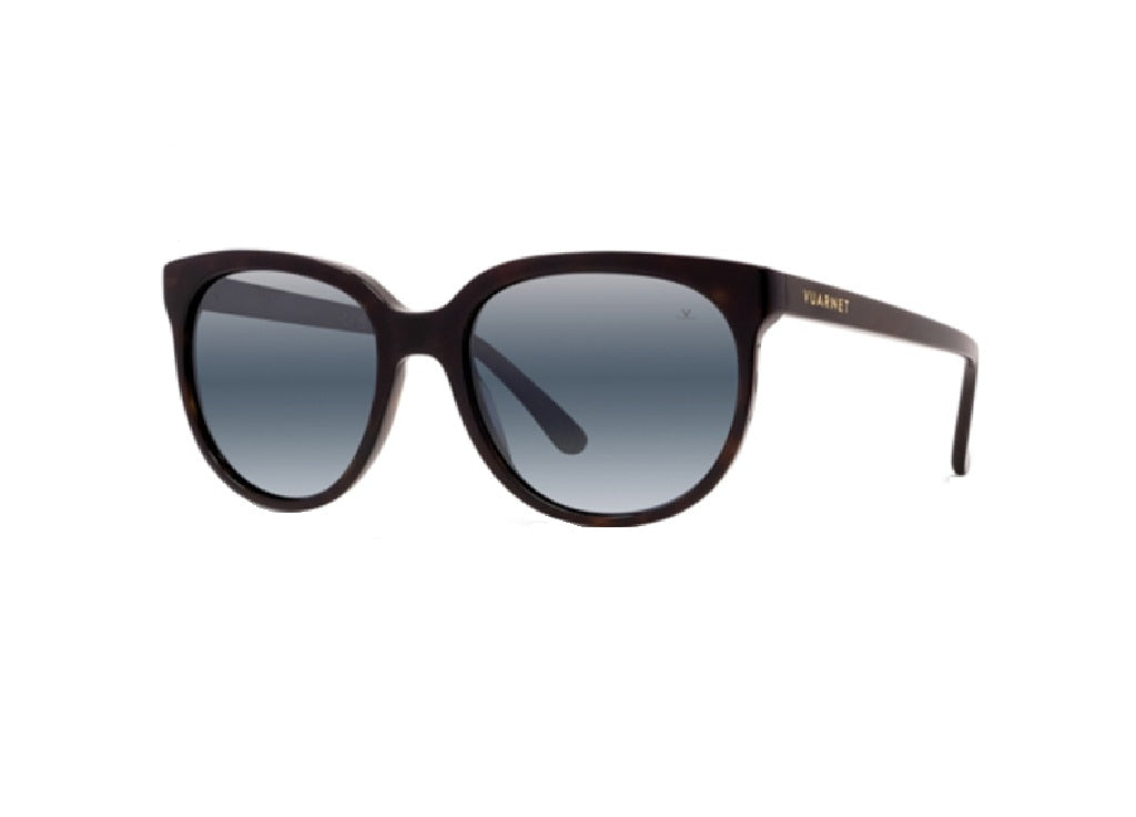 OCCHIALI DA SOLE VUARNET VU40014I (52X) in acetato havana con lenti Polarlynx blu