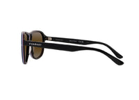 OCCHIALI DA SOLE VUARNET VU40016I (05Q) in acetato nero con lenti Skilynx